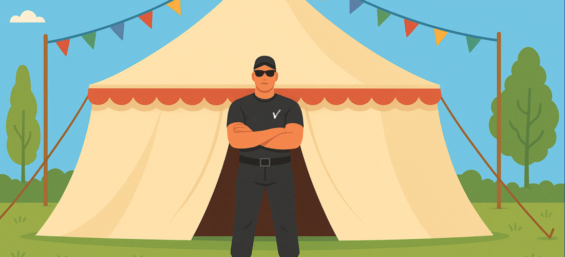 word event security officer en maak het verschli